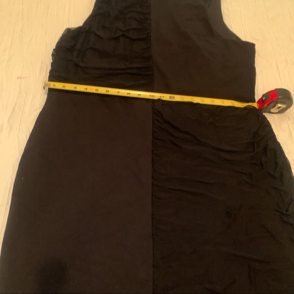 Ashton Black on Black Color Block Dress - Picture 7 of 11